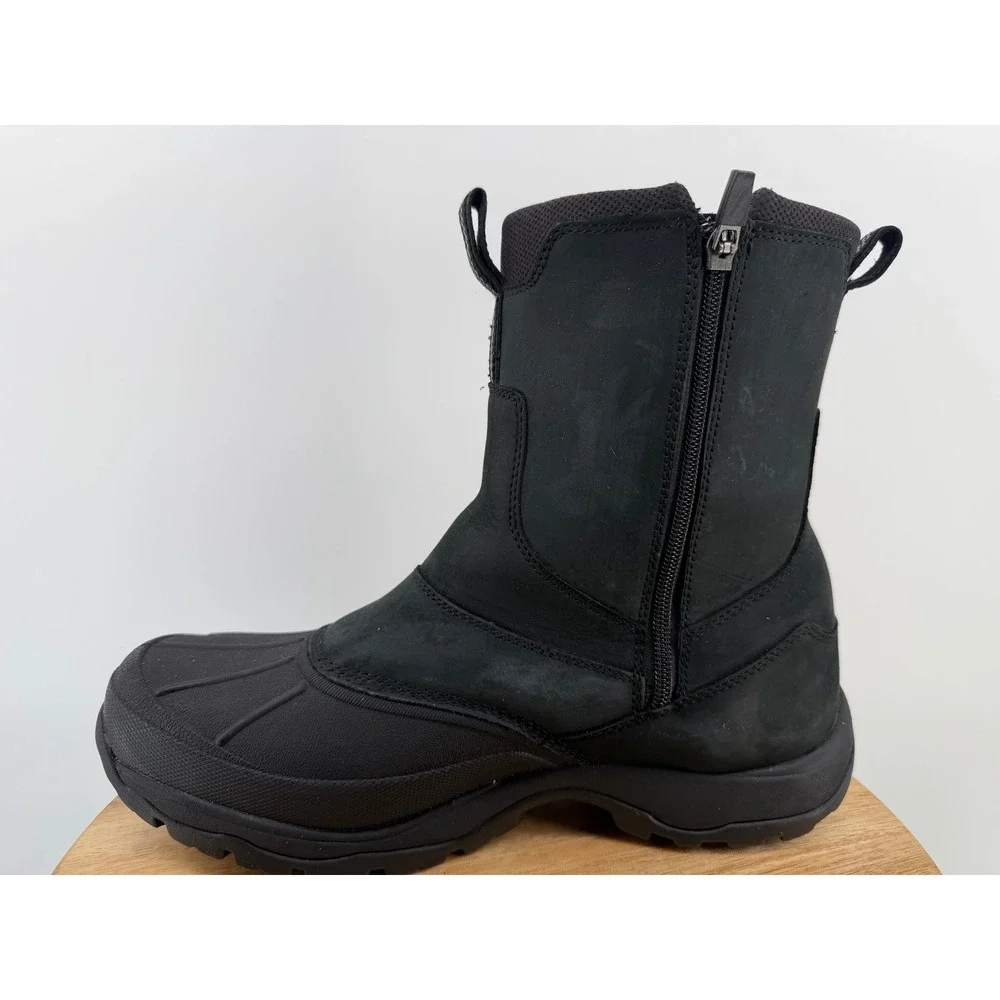 LL Bean Mens Storm Chaser Chelsea‎ Boots 5 Zip Black Waterproof 290588 10.5M